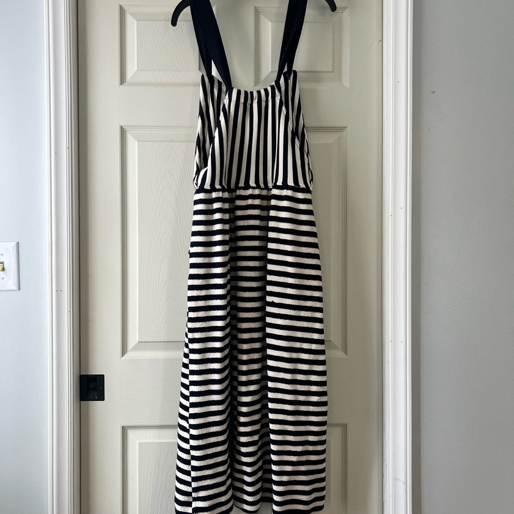 Free People Beach Black and White Striped Dress - Picture 5 of 6